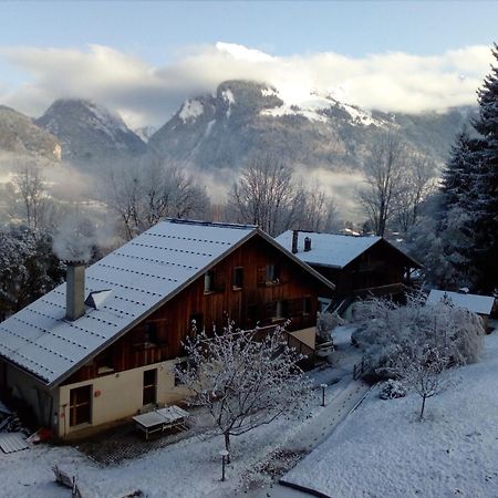 Fermes De Vercland Studio 2 Places Samoëns Extérieur photo
